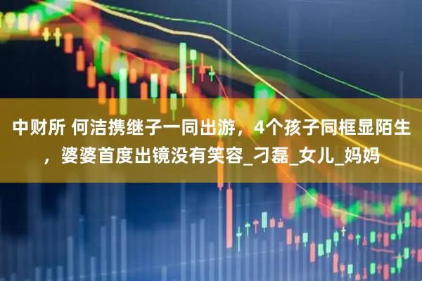 中财所 何洁携继子一同出游，4个孩子同框显陌生，婆婆首度出镜没有笑容_刁磊_女儿_妈妈